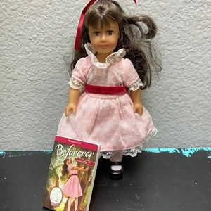 Mini Samantha American Girl Doll With Book